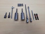 Akcesoria do nasadek 1/4" przejściówki przegub, nasadka uniwersalna