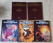 Advanced Dungeons & Dragons 2nd edition Dungeon Master Guide i inne