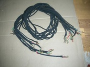 Przewód telefoniczny 3-żyłowy do słuchawki w bawełnie 