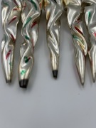 Bombki PRL sople 5 szt.