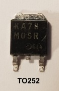 KA78M05R  Stabilizator napięcia; liniowy,nieregulowany; 5V; 0,5A