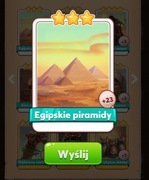 Egipskie piramidy / Coin Master karty