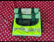 NOWY Sarah Kay AMERYKA tornister plecak zielony odblaskowy odblaski