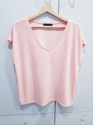 Połyskujaca damska bluzeczka z dekoltem w literę V Mohito 