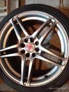 4 szt. FELGI ALUMINIOWE 17'' używane, garażowane, odbiór osobisty Katowice