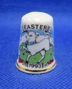 Naparstek Kolekcjonerski Porcelanowy - Wielkanoc Easter 1993 