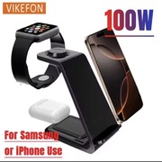 Bezprzewodowa stacja ładowania VIKEFON 3w1 – Fast Charge
