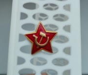 Gwiazda rkka radziecka wz. 36 na czapkę/furażerkę 22 mm oryginał 
