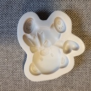 foremka silikonowa miś misio walentynki serce