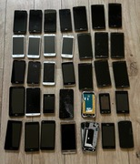 Zestaw 35 sztuk różnych telefonów LG, Viko, Samsung