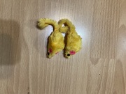 Mała pluszowa myszka, zabawka dla kota.