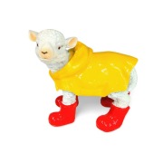 Figura Dekoracja Owieczka w kaloszach