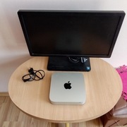 na sprzedaż. Mini Mac 2.5 i5 8 GB 256 SSD 2012 r Apple. + monitor 21 cali