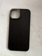 Etui czarne iPhone plecki