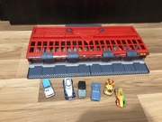 Wyrzutnia rakiet auta + samochodziki 