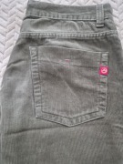 Spodnie sztruks firmy Americanos 33/34 zgniła zieleń W33 L34 Promocja