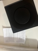 Anemostat DARCO czarny – nawiew/wywiew