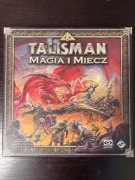 Gra Planszowa Talisman magia i miecz + 2 dodatki: Pani Jeziora, żniwiarz