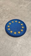 NOWA Naszywka na Rzep - Flaga Unia Unii Europejskiej - emblemat tarcza W-wa