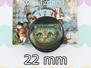 22mm Venom Snake nowy plug tunel kot cheshire czarny VS131