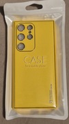 Etui Samsung Galaxy S24 Ultra żółte żółty yellow