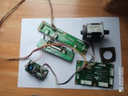 Silnik krokowy Vexta DC 2.2A 0.43 w zestawie z 4-rema płytkami