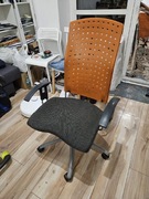 Krzesło biurowe, dużo regulacji, solidne