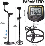 Wykrywacz metali TIANXUN TX-850 G2 Gratis słuchawki 