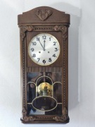 451 Zegar wiszący mechaniczny Junghans z 1927 roku - antyk