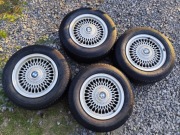 Oryginalne alufelgi BMW E36, 15 cali, klasyczne szprychy