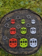 Brelok średni EN57 kibel, PKP , kolej, zawieszka, miłośnik kolei