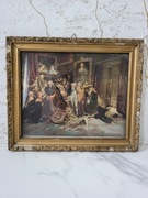 Unikat Oleodruk Veto Rejtana 1773 r. I Rozbiór Polski