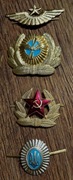 ZSRR kokardy na czapki - zestaw