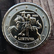 LITWA 2022 10 CENTÓW UNC !!!!!!!!!!