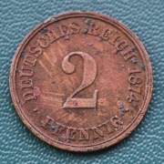1 Pfennig Niemcy 1874 r.