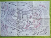 PLAN WZGÓRZA WAWELSKIEGO WG. PLANU KOŁŁĄTAJOWSKIEGO Z 1785 ROKU