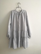 Bawełniana zwiewna sukienka boii falbany chmurka boho cotton 