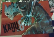 Plakat z Anime Kaiju no 8 / Haikyuu!