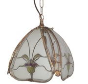 Lampa szklana wiszaca