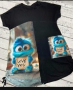 ARGENTO tunika luźny okrągły rozmiar 48