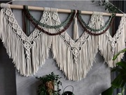 DUŻA MAKRAMA DO SALONU SYPIALNI KOLOROWA RĘKODZIEŁO 