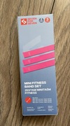 Zestaw mini taśm fitness - różowy – Seven for Seven