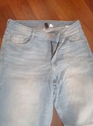 Jeansy dżinsy spodnie divided 38 h&m