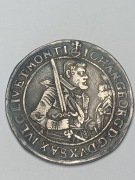 Moneta 1 talar z 1626r. Saksonia-Johann I, PIĘKNY, patyna, stan:2+