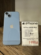 Smartfon Telefon Apple iPhone 14 Plus 256GB Blue 100% stan bdb gwarancja