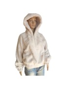 Krutkie futerko bluza