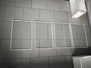 Oryginalne szklane półki od lodówki marki Siemens, model KG39NX70