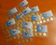 MONETY PRÓBNE EURO EUROPA  zestawy