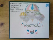 Widor - Organ Symphonies nr.1-4 (Verdin / 2 CDs Ricercar)