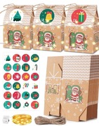 Kalendarz Adwentowy Domki